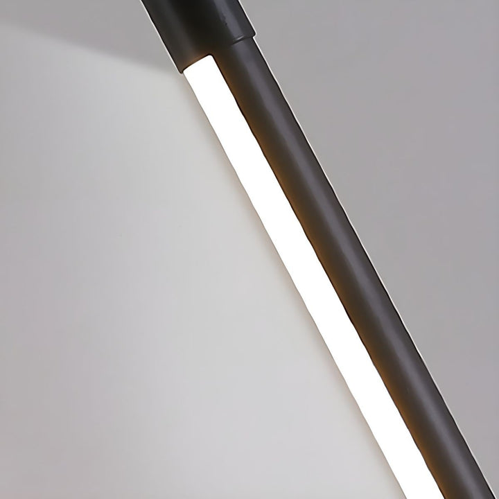 Luxen | Black Standing Lamp with Dimmable LED