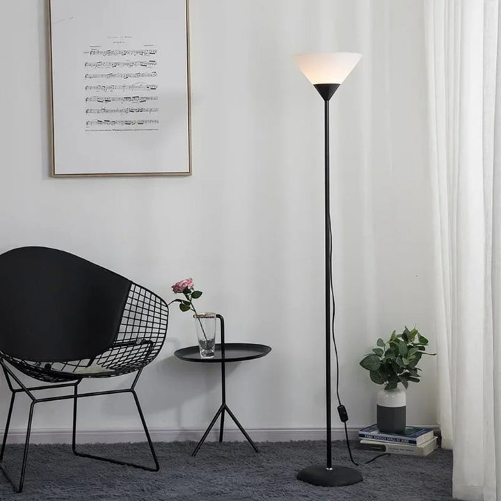 Minimalist Uplighting Cone-Shaped Floor Lamp Boldenn