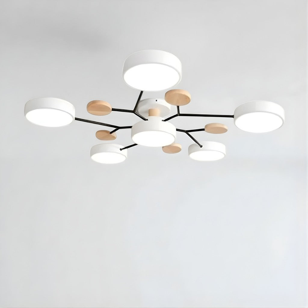 Orbitra Multi Head Circular Living Room Ceiling Light