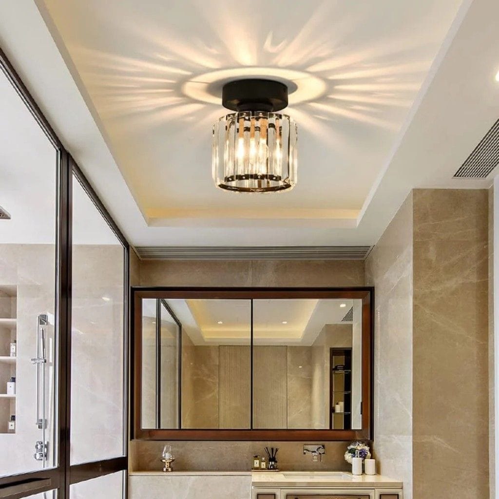 Modern Flush Mount Shade Ceiling Light Boldenn