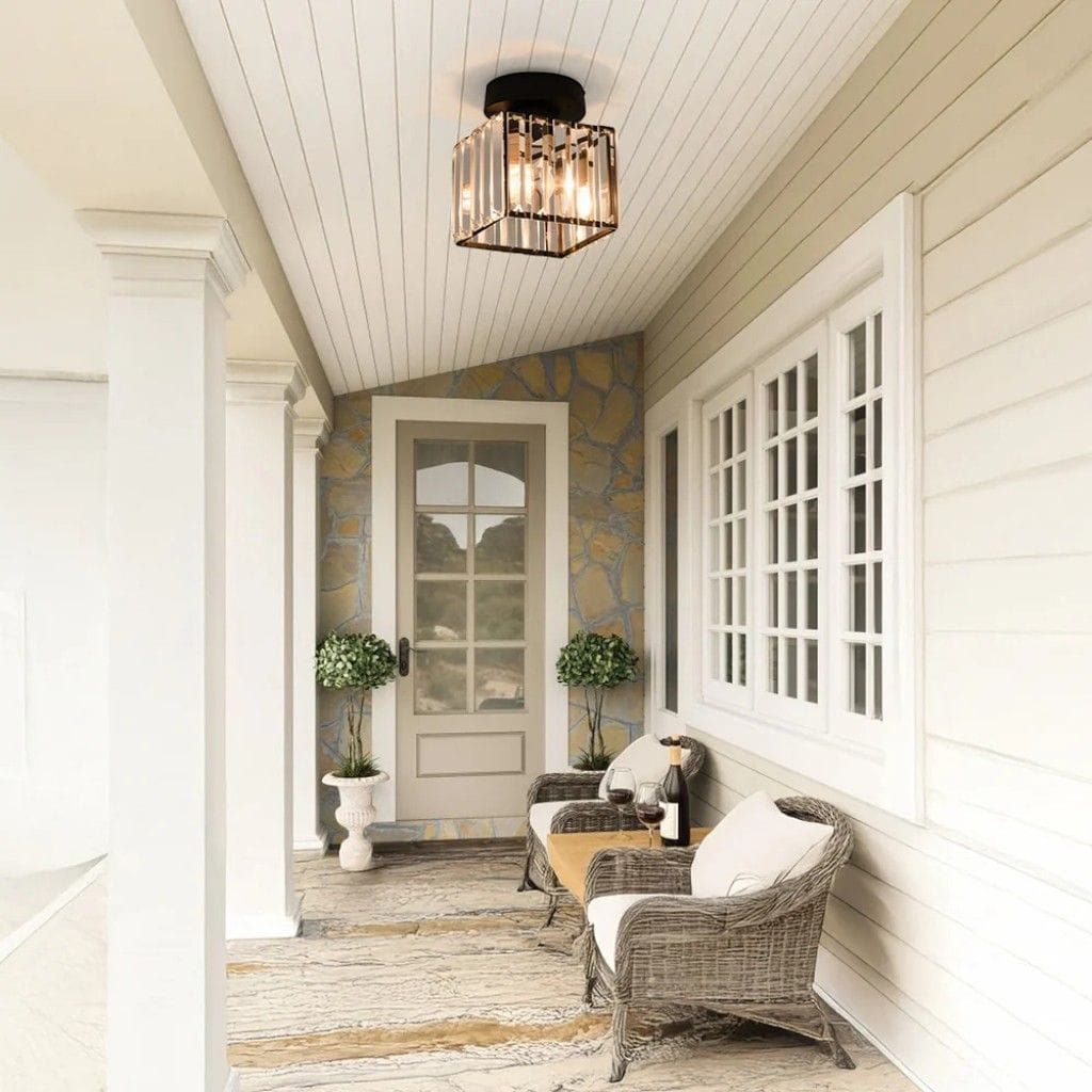 Modern Flush Mount Shade Ceiling Light Boldenn