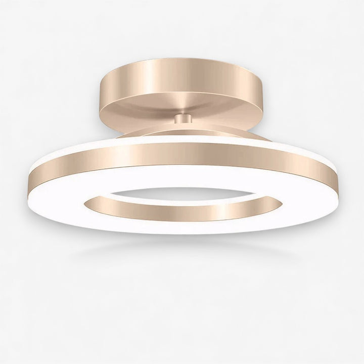 Floating Halo Semi Flush Mount Ceiling Light