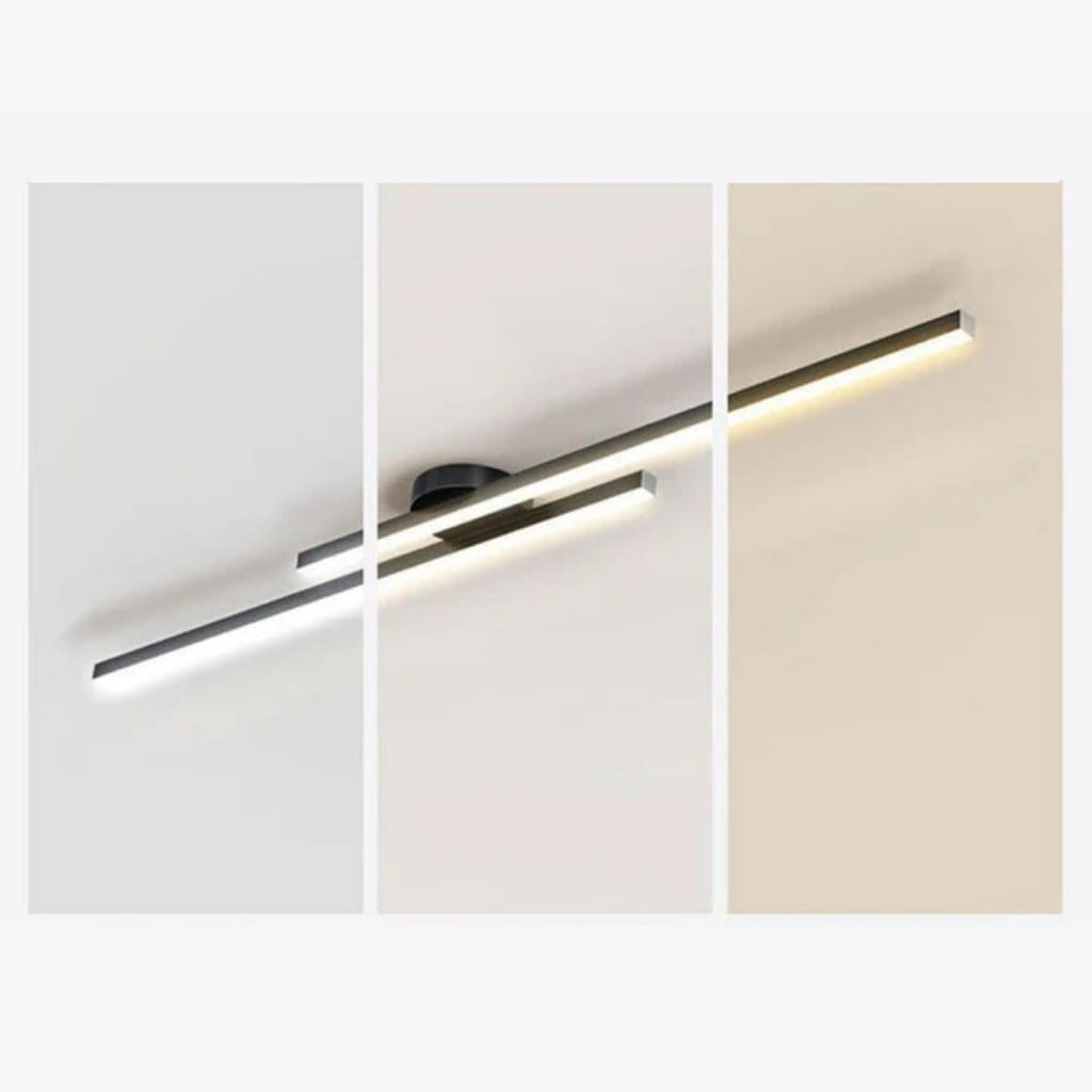 Modern Long Line Ceiling Light Fixture Flush Mount Boldenn