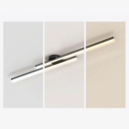 Modern Long Line Ceiling Light Fixture Flush Mount Boldenn