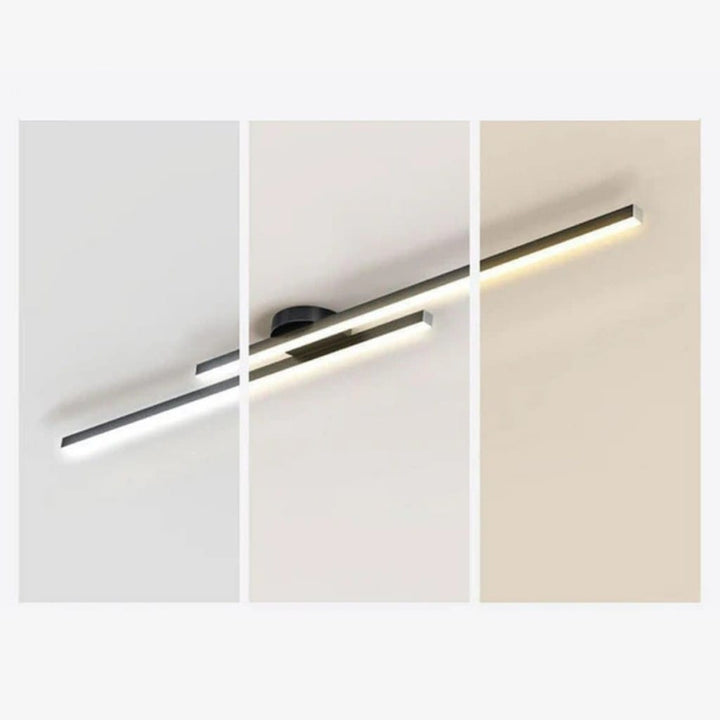 Modern Long Line Ceiling Light Fixture Flush Mount Boldenn
