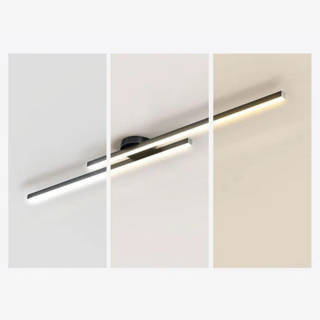 Modern Long Line Ceiling Light Fixture Flush Mount