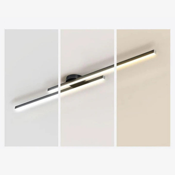Modern Long Line Ceiling Light Fixture Flush Mount
