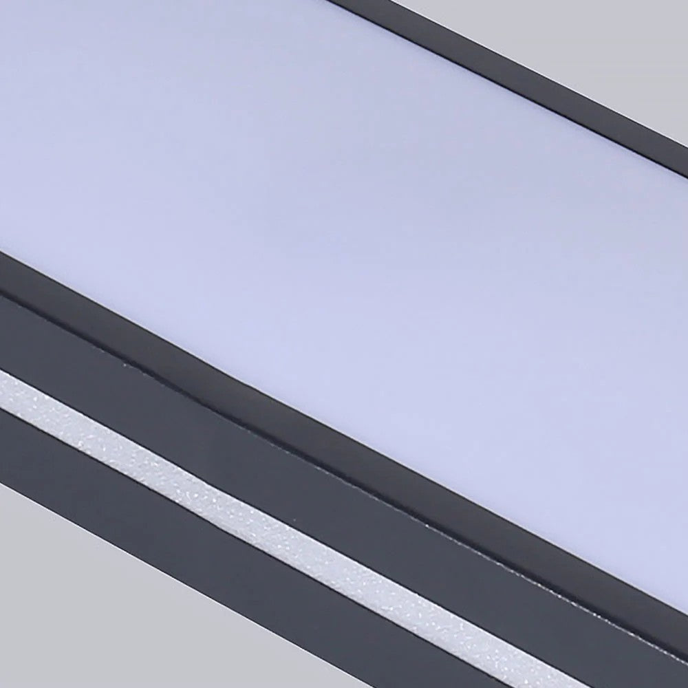 Modern Long Strip Flush Mount Ceiling Light Fixture