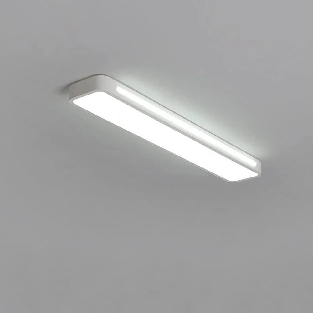 Modern Long Strip Flush Mount Ceiling Light Fixture
