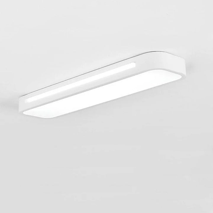 Modern Long Strip Flush Mount Ceiling Light Fixture
