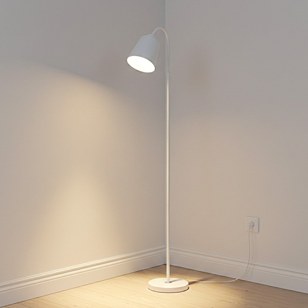 Nordic Adjustable Gooseneck Floor Lamp