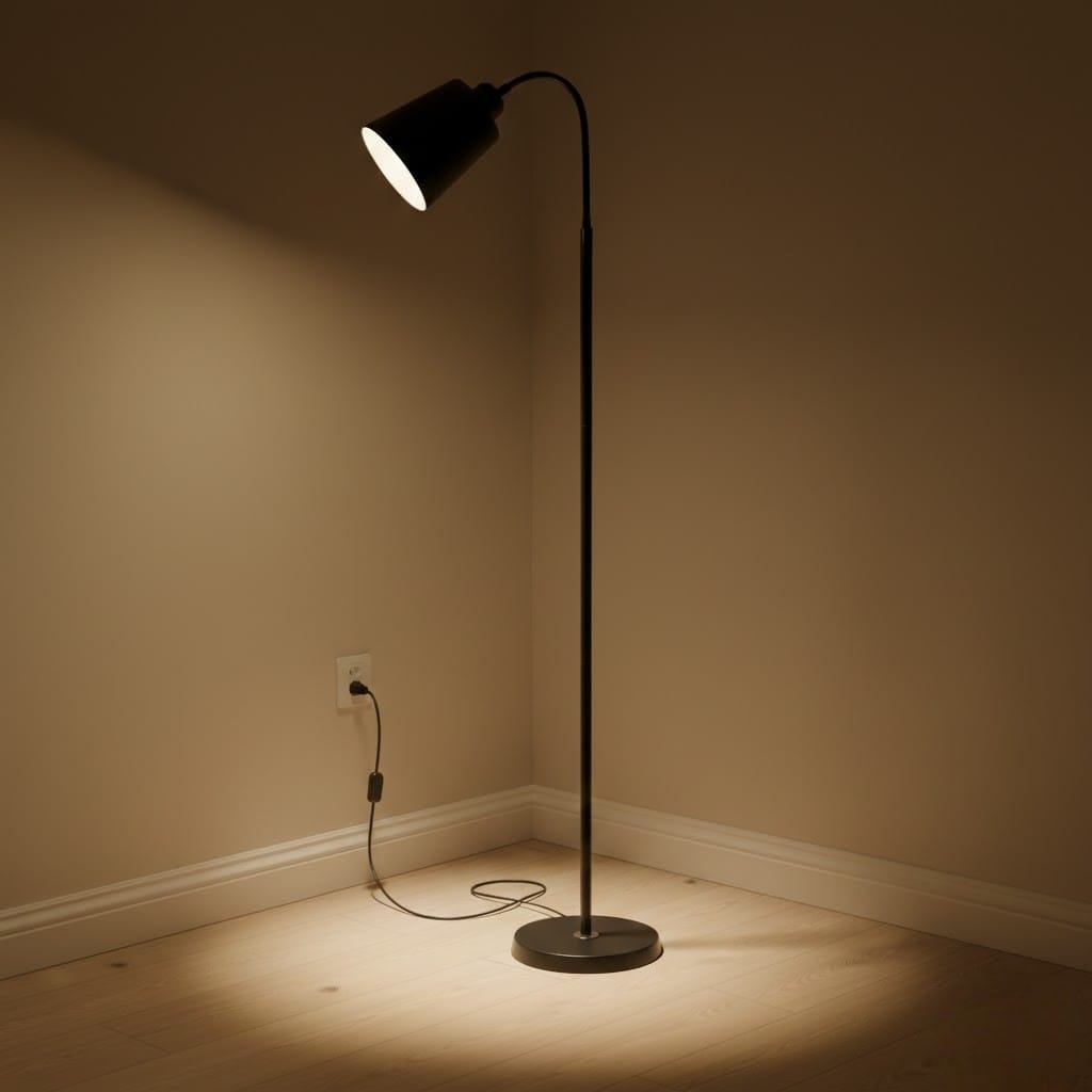 Nordic Adjustable Gooseneck Floor Lamp Boldenn