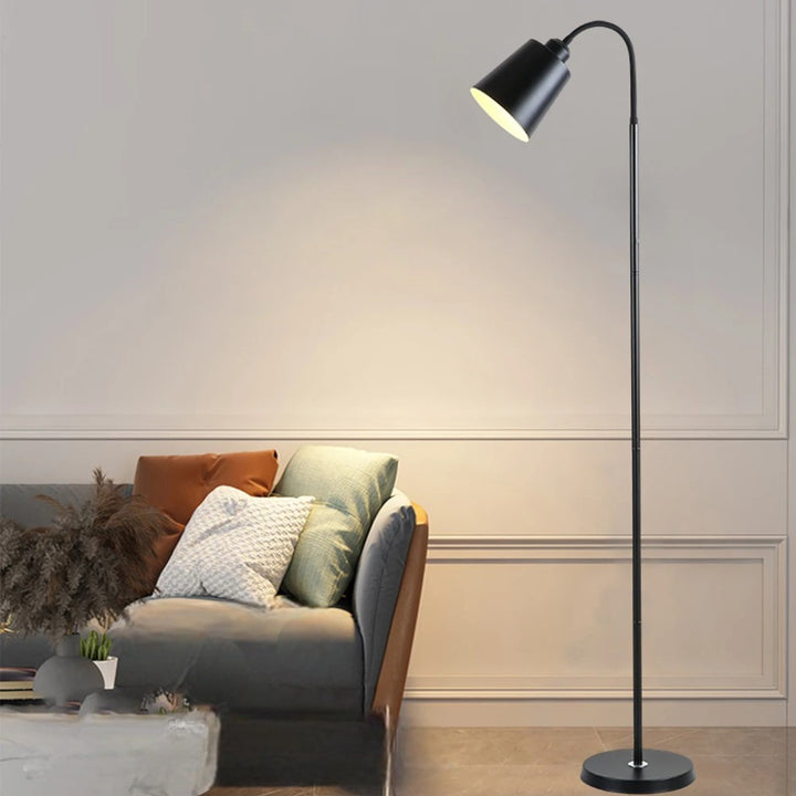 Nordic Adjustable Gooseneck Floor Lamp