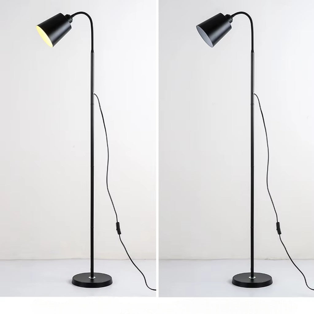 Nordic Adjustable Gooseneck Floor Lamp