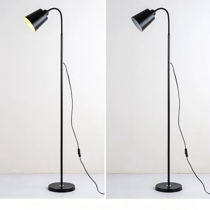 Nordic Adjustable Gooseneck Floor Lamp