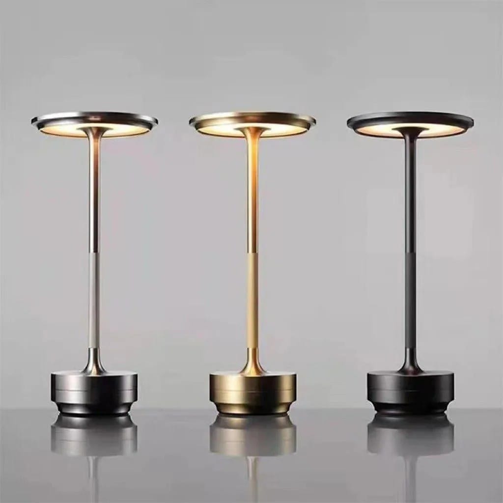 Nordic Cordless Battery Table Lamp with Dimmable Touch Boldenn