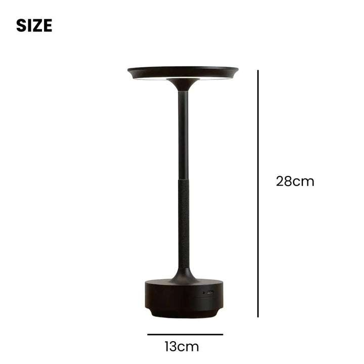 Nordic Cordless Battery Table Lamp with Dimmable Touch