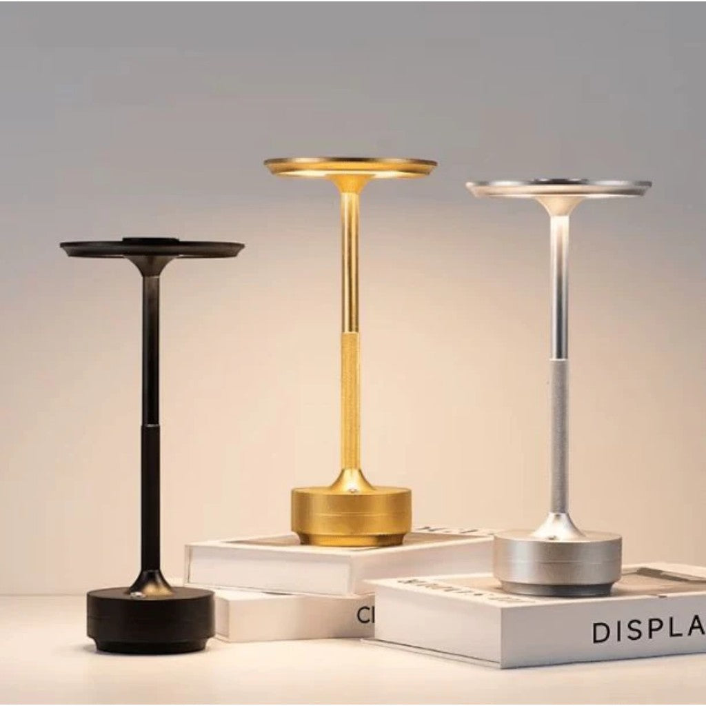 Nordic Cordless Battery Table Lamp with Dimmable Touch