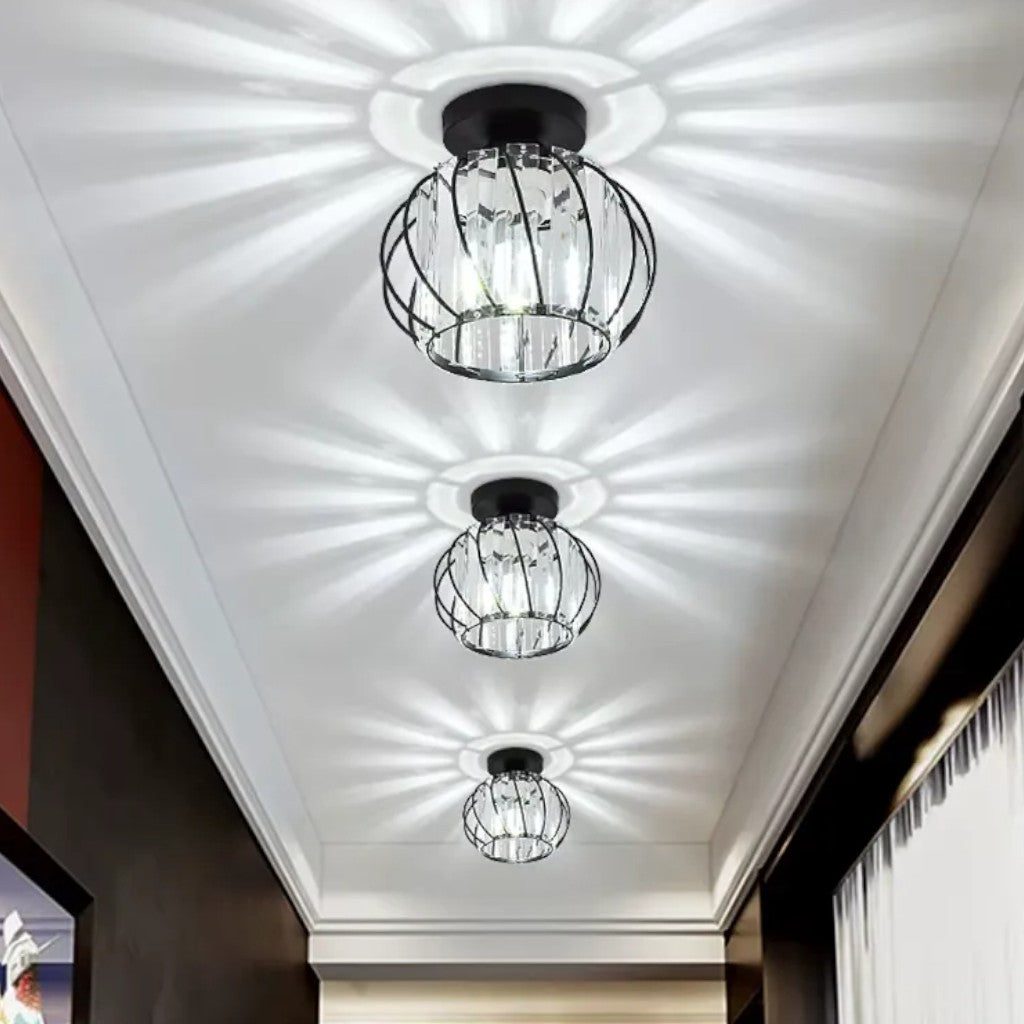 Nordic Glass Hallway Ceiling Light