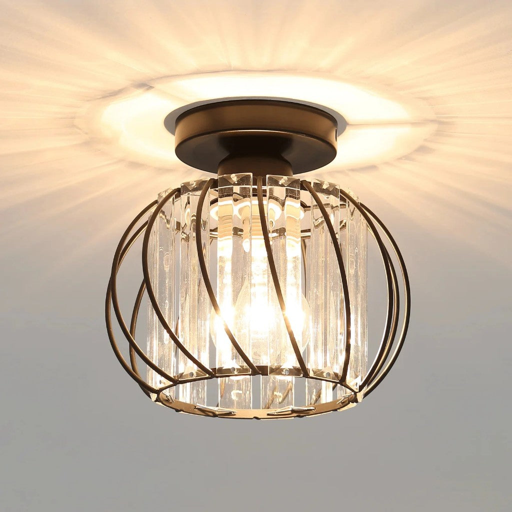 Nordic Glass Hallway Ceiling Light