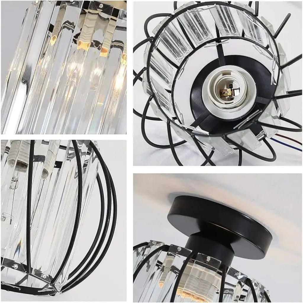 Nordic Glass Hallway Ceiling Light