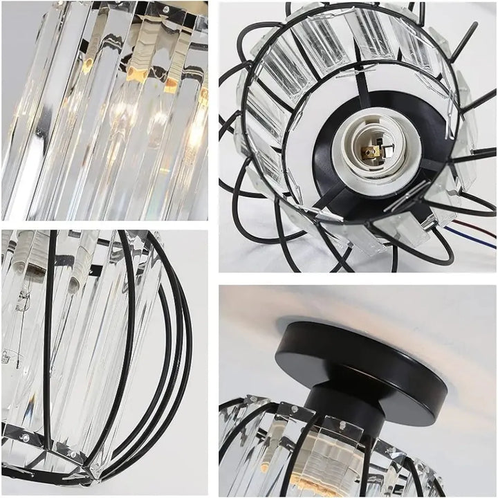 Nordic Glass Hallway Ceiling Light