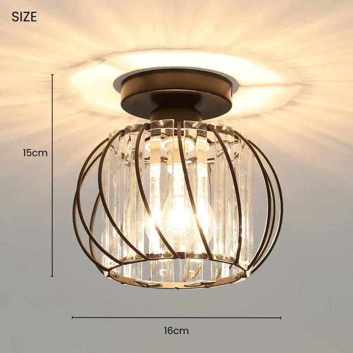 Nordic Glass Hallway Ceiling Light Boldenn