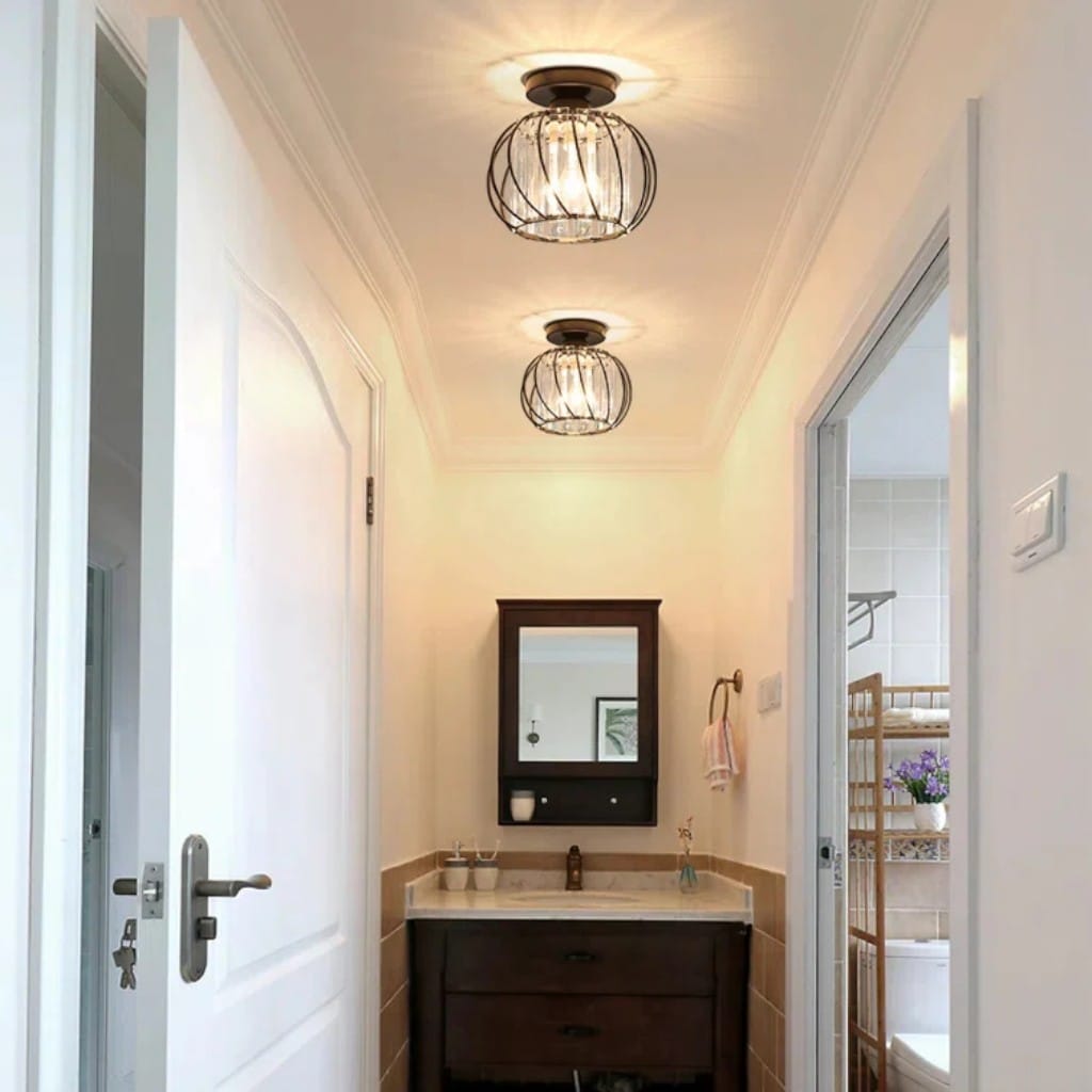 Nordic Glass Hallway Ceiling Light Boldenn