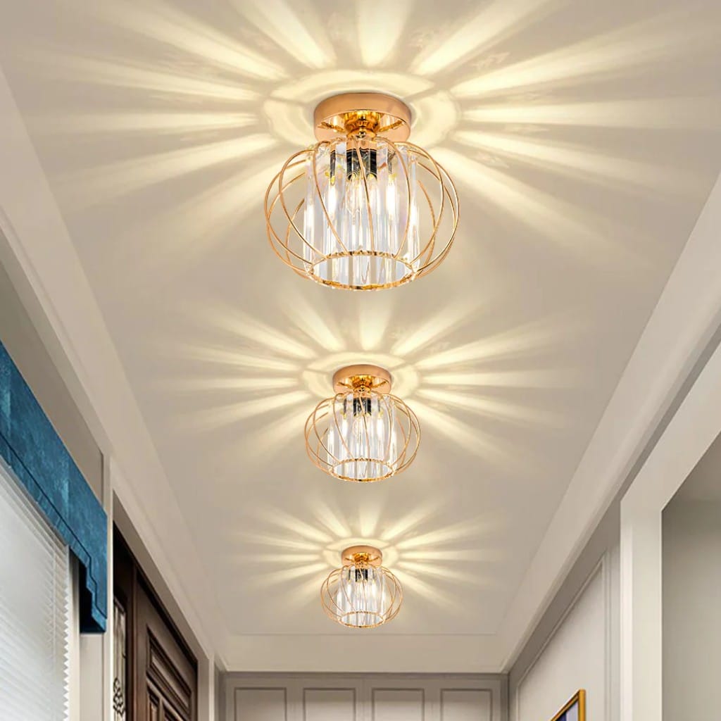 Nordic Glass Hallway Ceiling Light Boldenn