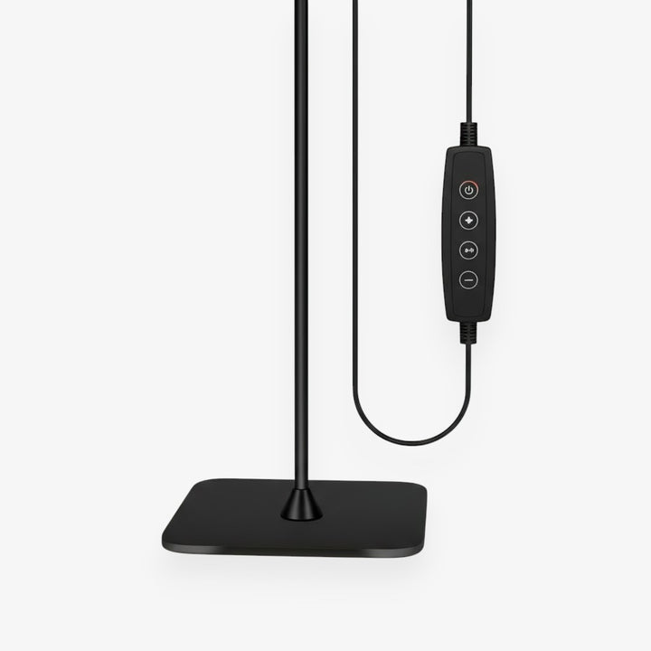 Dimmable Gooseneck Floor Lamp with Adjustable Height