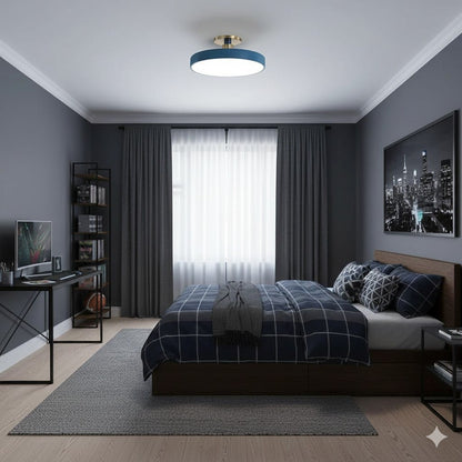 Nordic Round Ceiling Light Fixture Flush Mount Boldenn