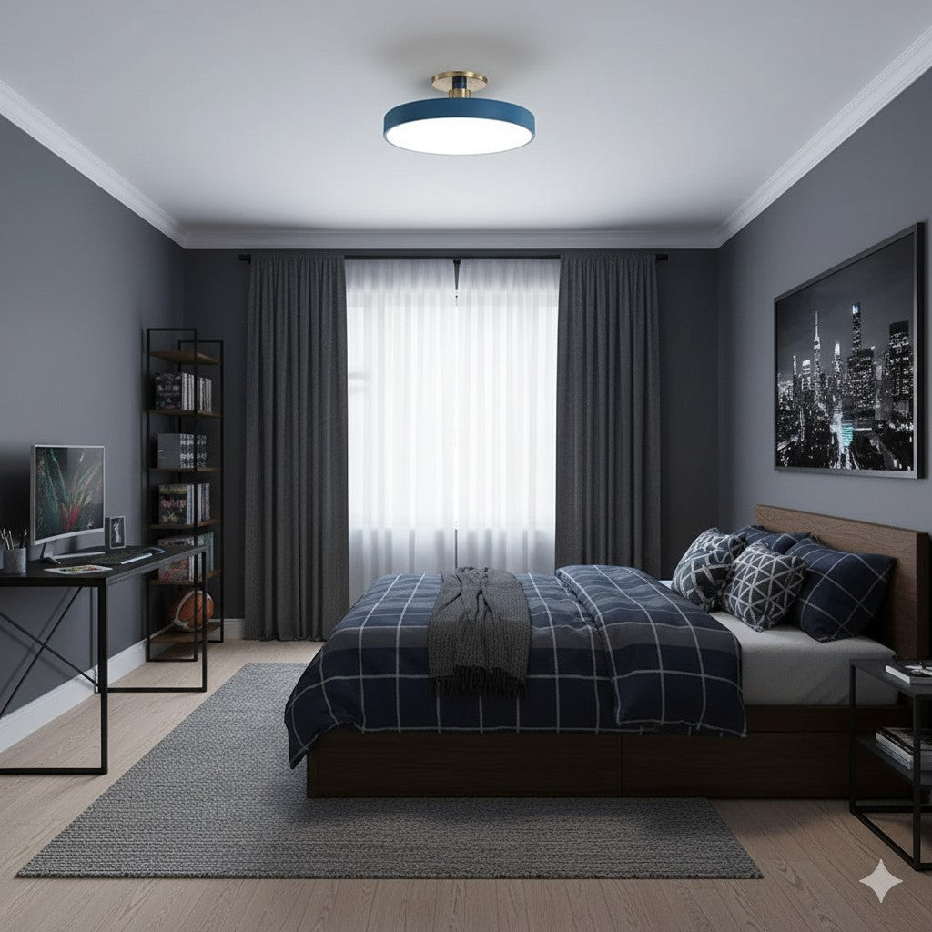 Nordic Round Ceiling Light Fixture Flush Mount