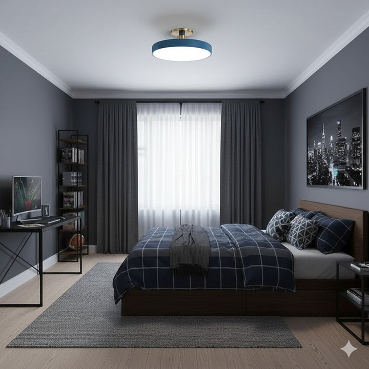 Nordic Round Ceiling Light Fixture Flush Mount