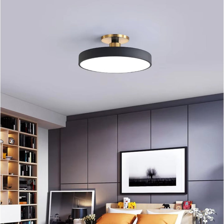 Nordic Round Ceiling Light Fixture Flush Mount