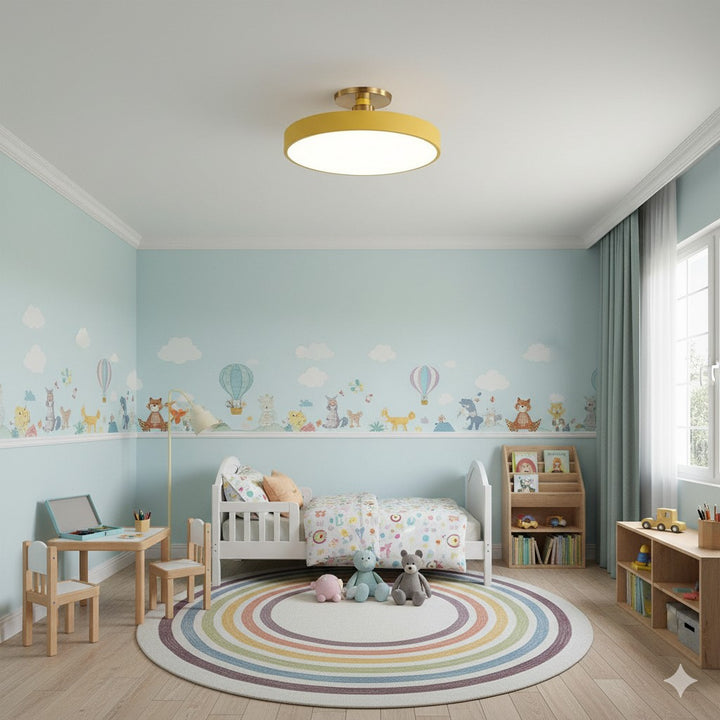 Nordic Round Ceiling Light Fixture Flush Mount