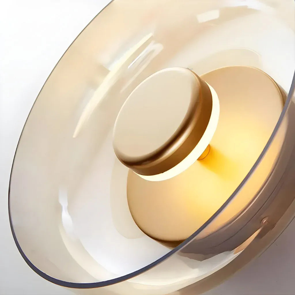 Nordic Round Glass Wall Lamp Boldenn