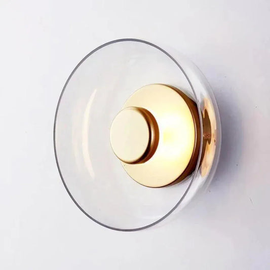 Nordic Round Glass Wall Lamp Boldenn