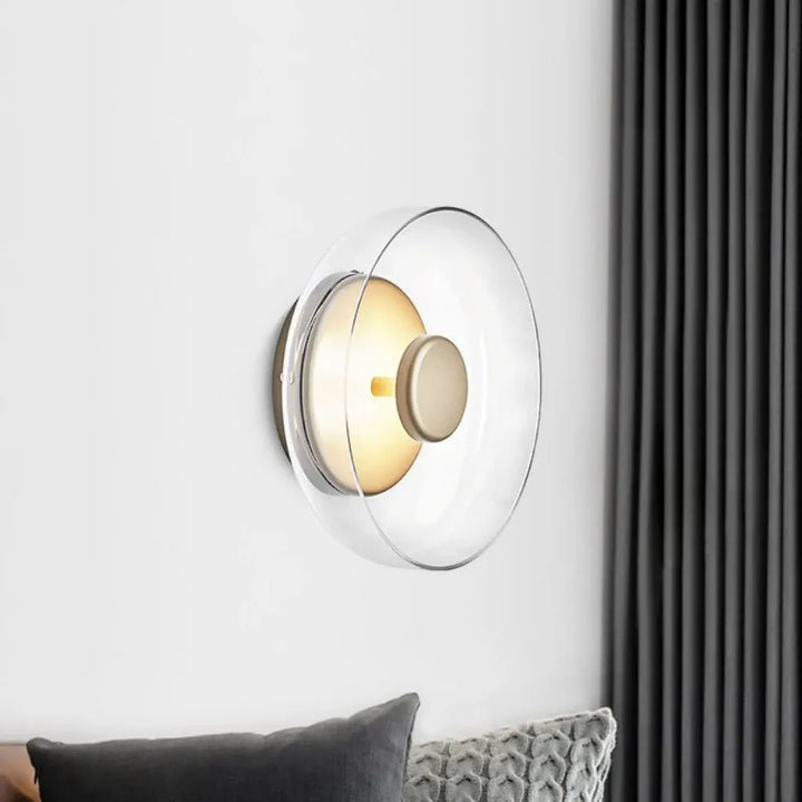 Nordic Round Glass Wall Lamp Boldenn