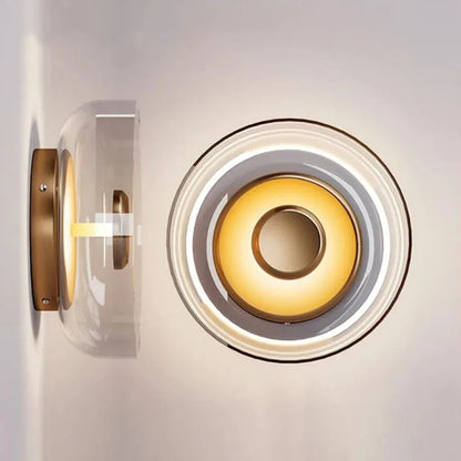 Nordic Round Glass Wall Lamp Boldenn