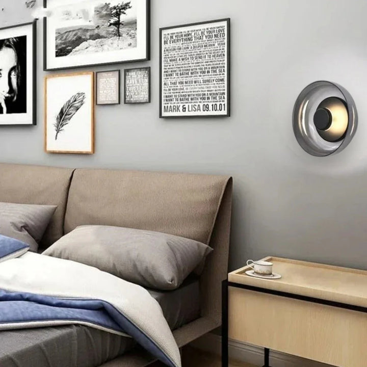 Nordic Round Glass Wall Lamp