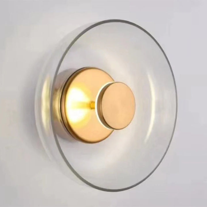 Nordic Round Glass Wall Lamp