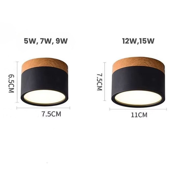 Nordic Small Flush Mount Ceiling Spot Light Boldenn