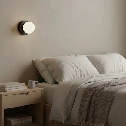 Nordic Spherical LED Wall Lamp - Iron Base Boldenn