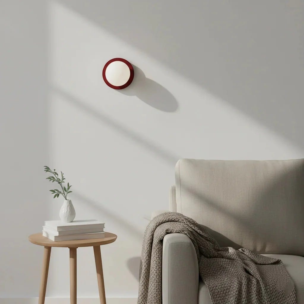 Nordic Spherical LED Wall Lamp - Iron Base Boldenn
