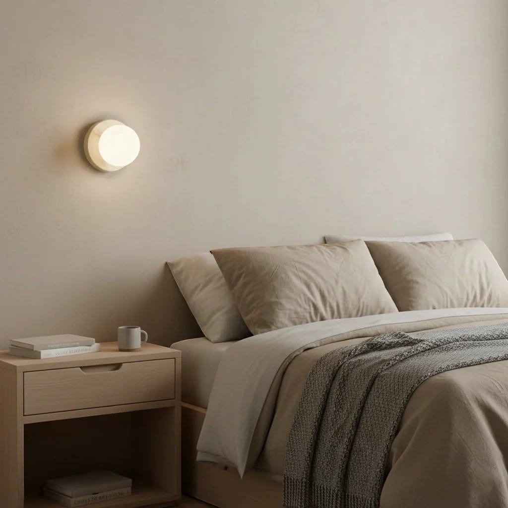 Nordic Spherical LED Wall Lamp - Iron Base Boldenn