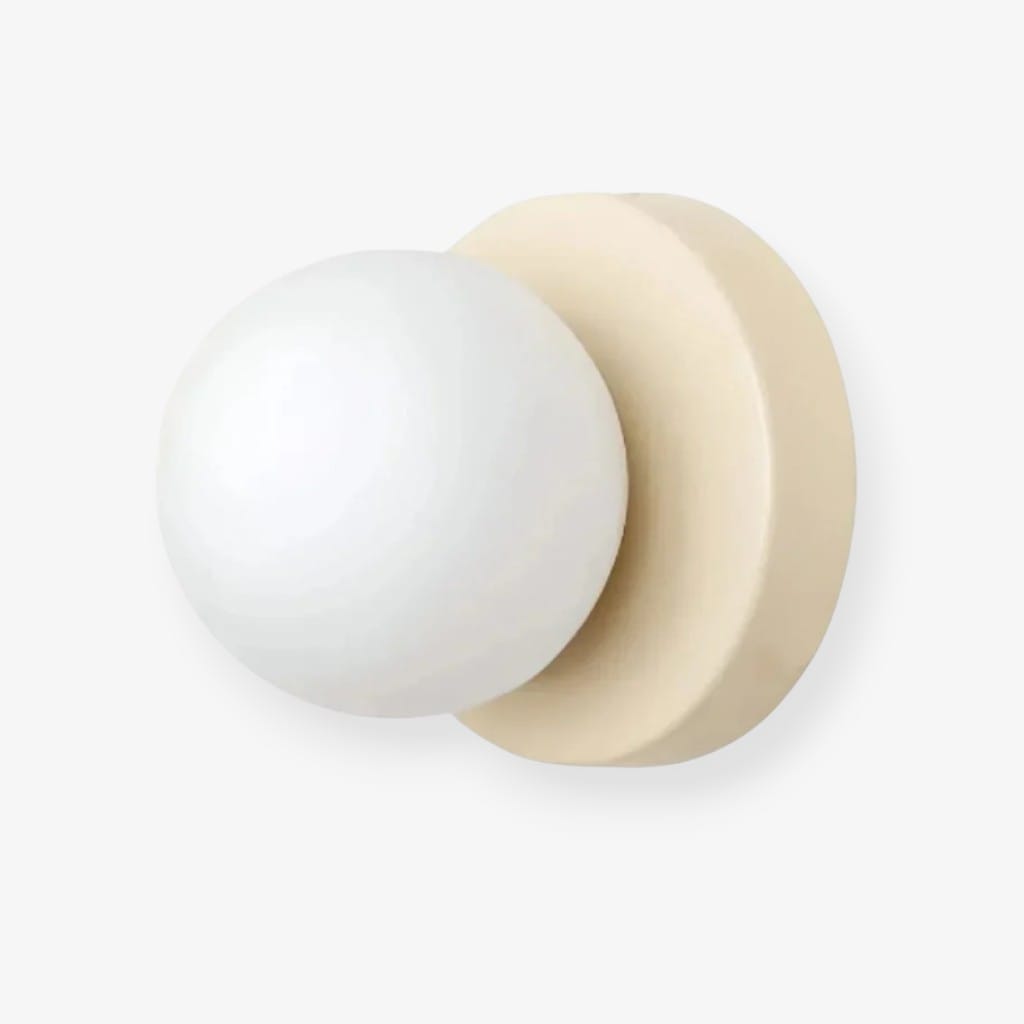 Nordic Spherical LED Wall Lamp - Iron Base Boldenn