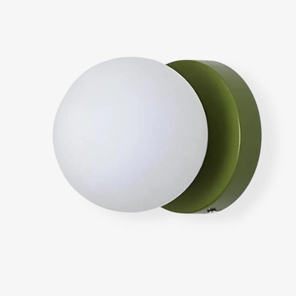 Nordic Spherical LED Wall Lamp - Iron Base Boldenn