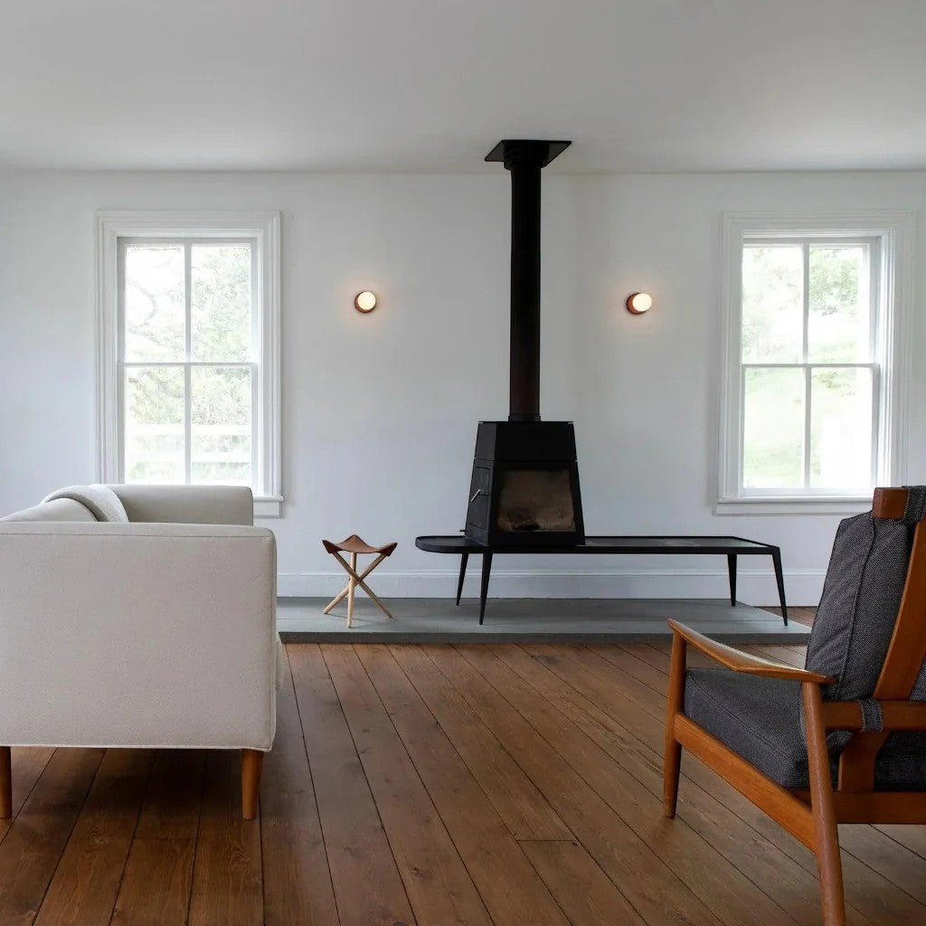 Nordic Spherical LED Wall Lamp - Iron Base