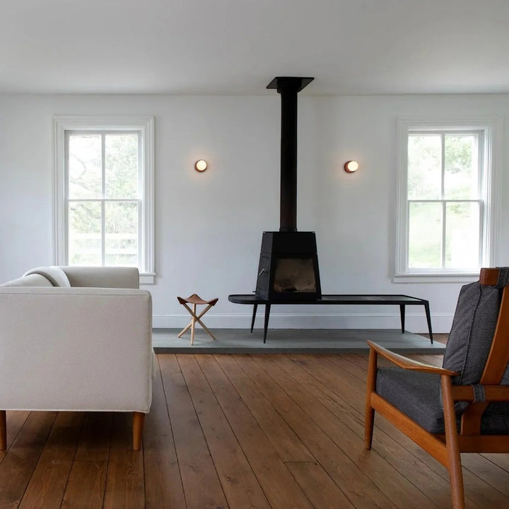 Nordic Spherical LED Wall Lamp - Iron Base