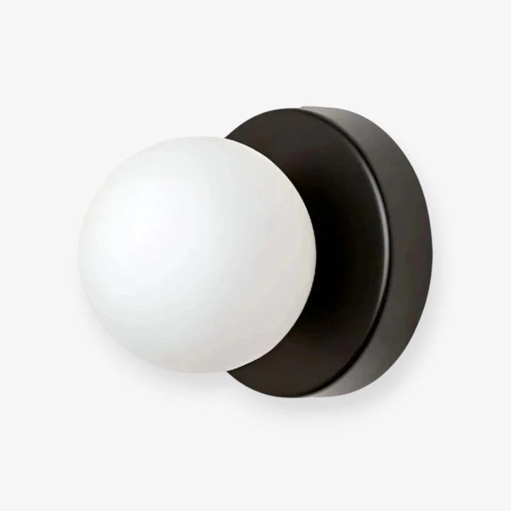 Nordic Spherical LED Wall Lamp - Iron Base